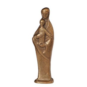 Maria-figur med barn