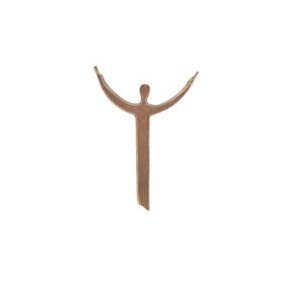 Opstandelseskors, vgkors i bronze