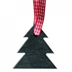 Flot julepynt i skiffer - figurer