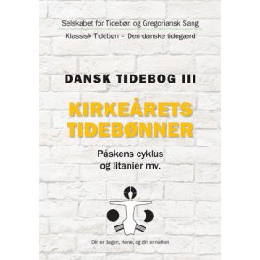 Dansk tidebog III - Kirkerets tidebnner, pske