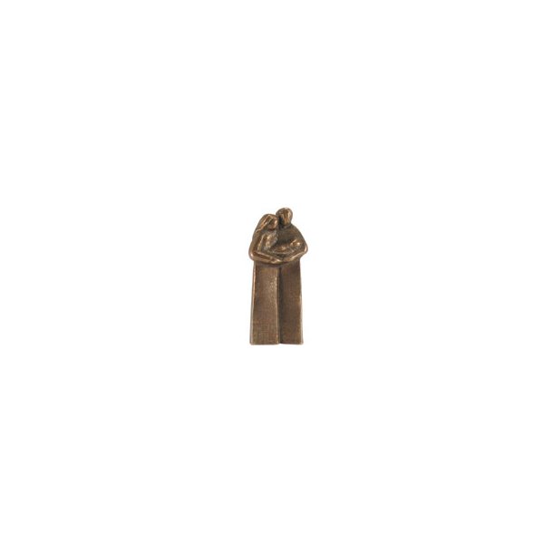 K&aelig;rlighed, (familie)figur i bronze