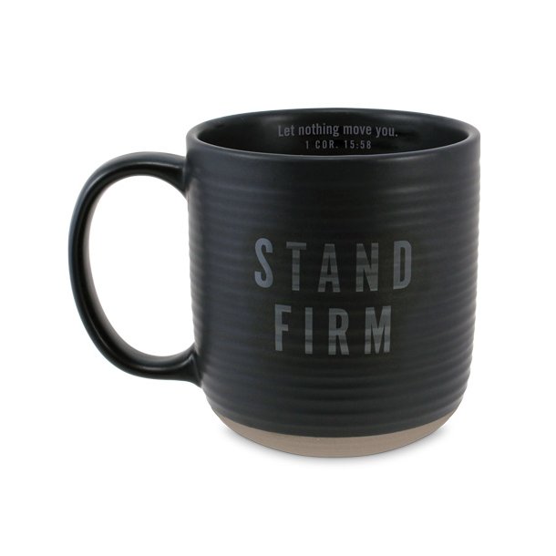 Krus, Textured black: STAND FIRM