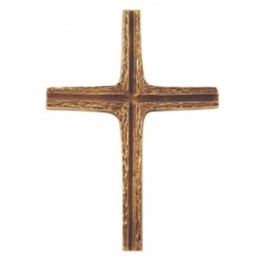 Kors i bronze af Christoph Fischbach