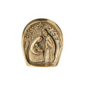 Julekrybbe i bronze (figur)