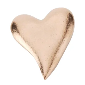 Hjerte i massiv bronze