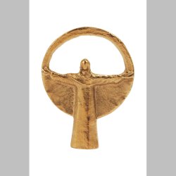 Kristus-figur i massiv bronze