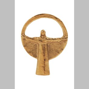 Kristus-figur i massiv bronze