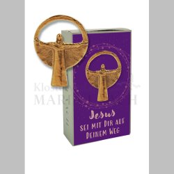 Kristus-figur i massiv bronze