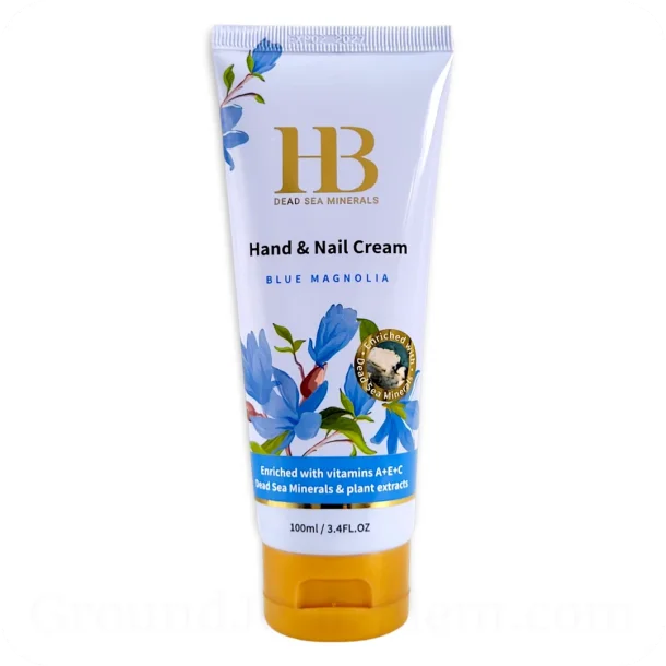 H�nd- og neglecreme, bl� magnolia