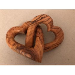 Hjerter af oliventr, sm