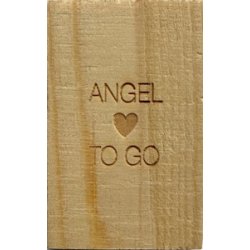   Engel i porceln med vinger i guld