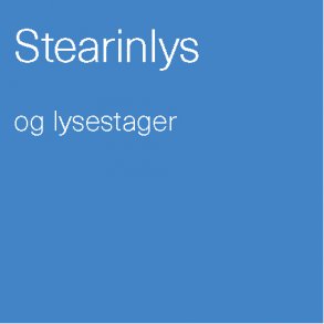 Stearinlys