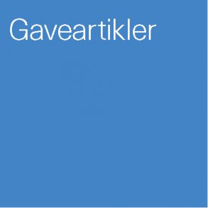 Gaveartikler