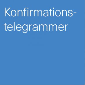 Konfirmationstelegrammer