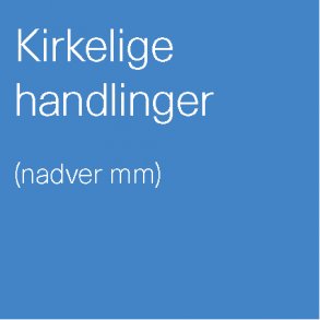 Kirkelige handlinger