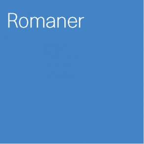 Romaner